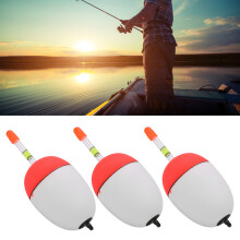 3PCS EVA Luminous Fishing Float Light Stick Foam Bobber, 25g, Sea Fishing