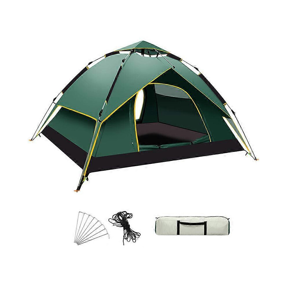 Tente Pop Up Instantanée pour le Camping Tente de Camping 3-4 Personnes