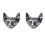 Cute Sphinx Cats Earrings Vintage Stud Earrings 1