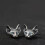 Cute Sphinx Cats Earrings Vintage Stud Earrings 12