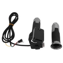 Accélérateur twist LCD en aluminium 24-72V, 364g, Couleur