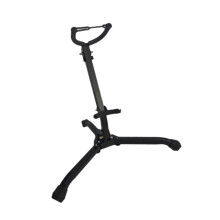 Foldable Saxophone Stand with Triangle Base, Portable Professional Holder Rack for Alto and Tenor Saxophones