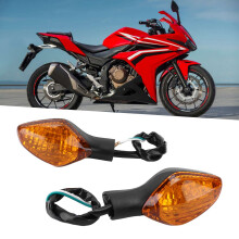 Motorrad LED Blinklicht Warnleuchte 12V Ersatz für Honda CBR500 CBR650 CTX700 CRF250L NC700 750 MSX12 Gelb