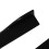 2 pezzi Diffusore-lip paraurti posteriore nero lucido 4