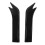 2 pezzi Diffusore-lip paraurti posteriore nero lucido 9