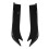 2 pezzi Diffusore-lip paraurti posteriore nero lucido 8