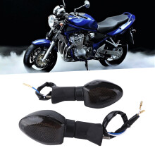 2 piezas de luz de giro 12V ABS marrón oscuro GSF600