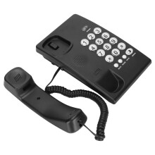 KXT504 Telefono da tavolo cablato con tasti grandi nero