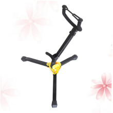 Multi-use Saxophone Bracket Folding Stand Portable Holder for Alto Saxophone and Trumpet, High-Grade Adjustable Design
