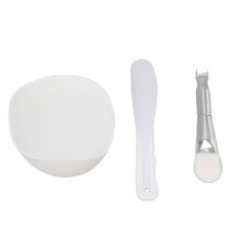 Face Mask Mixing Bowl Set DIY Portable Spatula