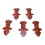 10pcs Dog Pee Pads Trainer Paper Fire Hydrant Shaped Pet Diaper 14