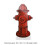 10pcs Dog Pee Pads Trainer Paper Fire Hydrant Shaped Pet Diaper 12