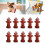 10pcs Dog Pee Pads Trainer Paper Fire Hydrant Shaped Pet Diaper 16