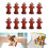 10pcs Dog Pee Pads Trainer Paper Fire Hydrant Shaped Pet Diaper 1