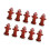 10pcs Dog Pee Pads Trainer Paper Fire Hydrant Shaped Pet Diaper 15