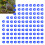 100PCS 8mm Pigeons Identification Leg Rings 11