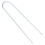 4PCS U Shaped Nail Tent Nails Ground Staple 9