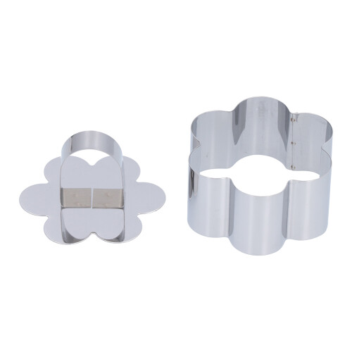 Cake Mousse Ring Mold Stainless Steel Dessert 1
