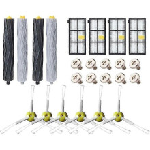 Kit Parts Accessories Compatible with Roomba Serie 800 805 850 860 865 866 870 871 880 886 890 891 895 896 900 960 965 966 980 Filters And Brushes