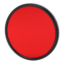Filtro rosso HD da 72 mm per fotocamere DSLR Accessorio per fotografia a colori