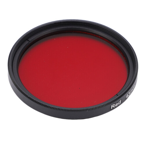 Waterproof Red Lens Filter 43mm for Nikon Camera Optical Glass 1