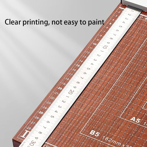 Small Paper Cutter A4 Portable Guillotine with Grid Lines for Office School Home Use Multi-Function Cutting Machine 1