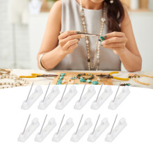 200Pcs Plastic Safety Pins for DIY Brooch Jewelry Making Sewing