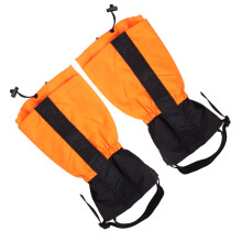 Kinderbeinlinge Verstellbar Wasserdicht Winddicht Sanddicht Kinder Outdoor Beinlinge (Orange)