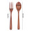 Set da 2 pezzi: forchetta e cucchiaio in legno, resistenti al calore, marrone. 12
