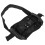 Black Motorcycle Safety Belt Electromobile Rear 7