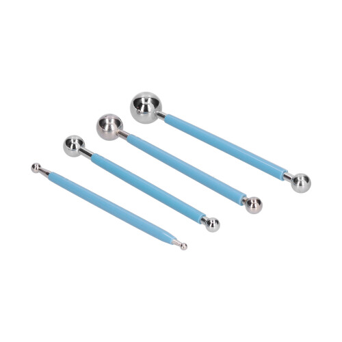 4Pcs set Baking Tool Stainless Steel Ball 2