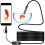 Usb Borescope 3 In 1 Ultra Thin 5.5mm Hd Borescope Inspection Camera with 6 Adjustable Leds Ip67 Waterproof Snake Cable Compatible with Android Window 10