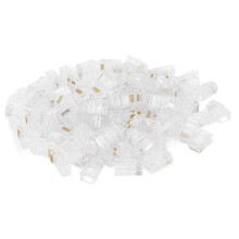 TF1013D 100 pezzi RJ45 8P8C Connettore Crystal