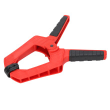 Heavy Duty Woodworking Spring Clamp 4in with Plastic Use for Crafts & Projects