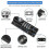 Coded Door Lock; Yideng 4 Wheels Recodable Gate Lock Water Resistant Keyless Combination Lock 16