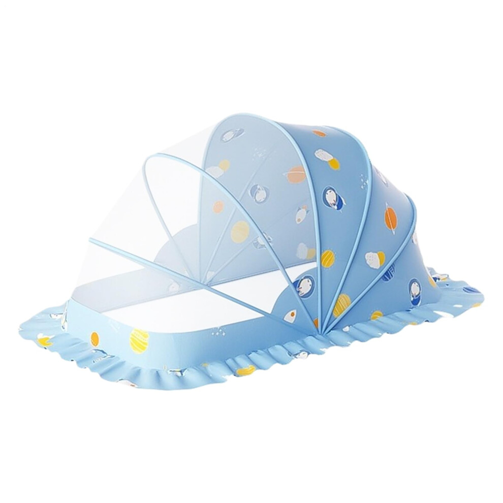 Baby Bed Net 50.39x25.59x27.56, Folding Crib Canopy, Breathable Bite-Proof Mesh for Indoor Nursery and Travel Use
