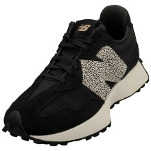 (4) New Balance 327 Womens Fashion Trainers in Black White