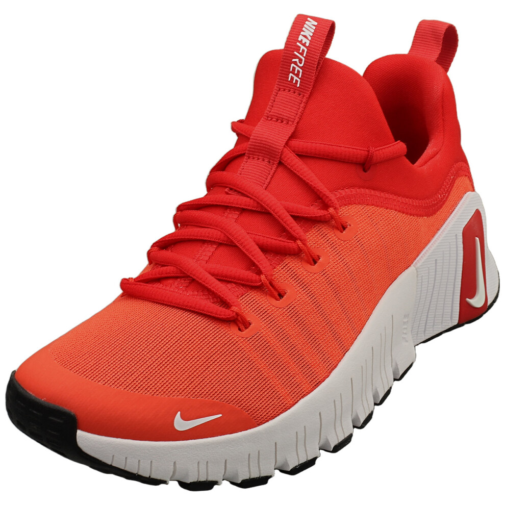 (7) Nike Free Metcon 6 Womens Fashion Trainers in Red White