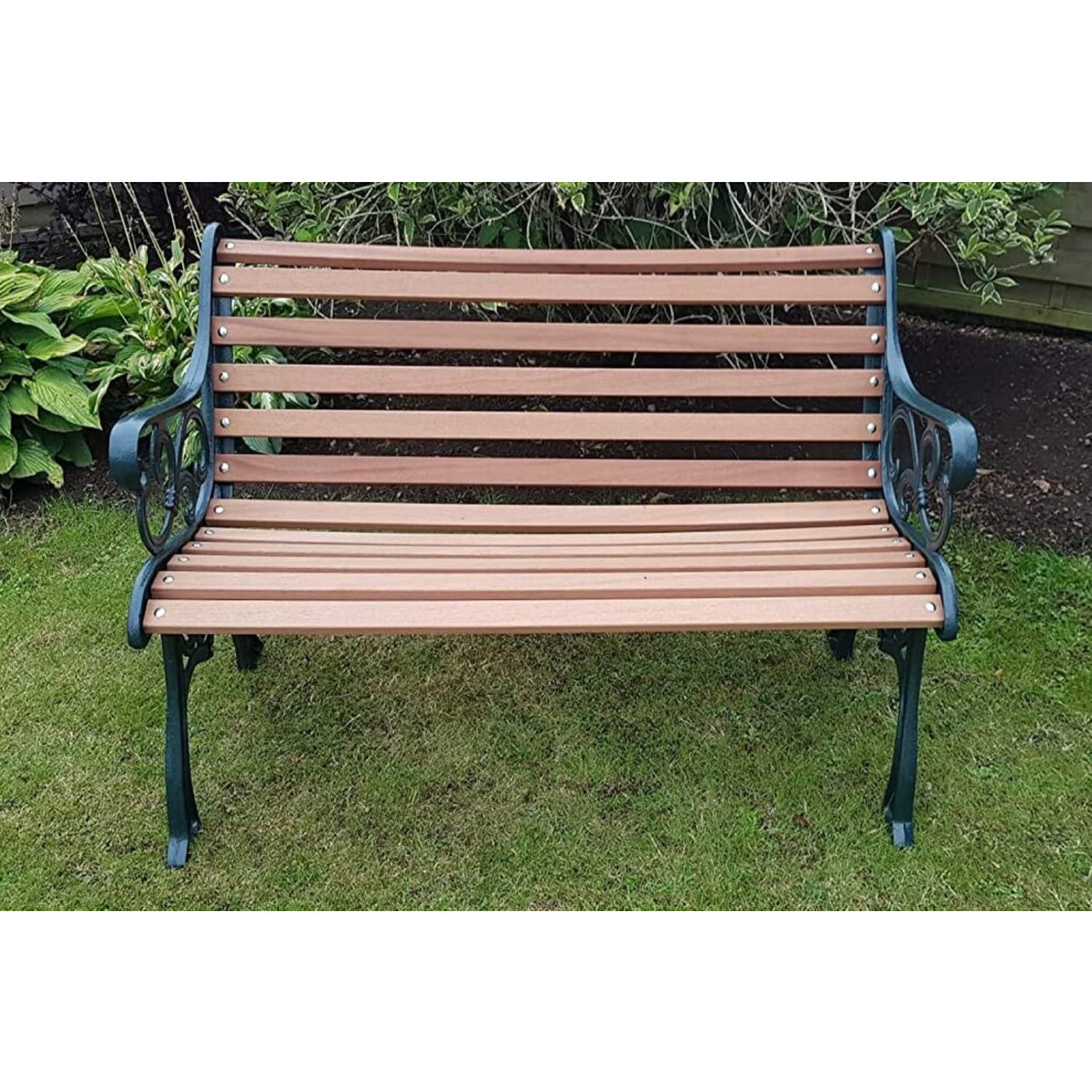 jrs Replacement Hardwood Sapele Bench Slats For 4' (1220mm) Garden Bench. Set Contains 10no 55mm Slats -2no 35mm Slats -1no Fixing Kit 35mm Bolts,-image-OPC-PJQGGZV-NEW
