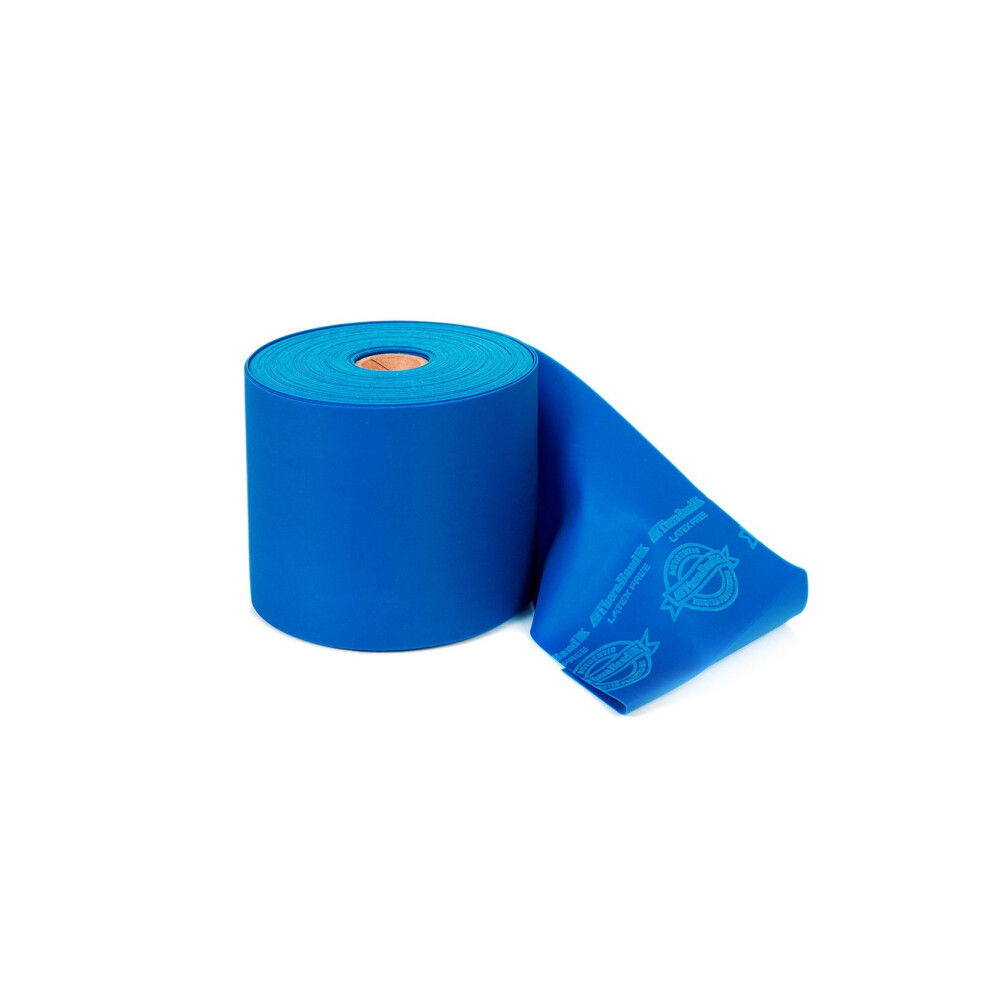 Theraband Latex-Free Resistance Band For Pilates, Home Gym, Rehab, Professional Physical Therapy & Fitness Equipment, 45.5 Metre, Extra Heavy Blue