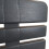 TRABELLA Garden Resin Plastic Genaro Bench Anthracite 5