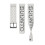 Suunto SUUNTO 22 ATH5 SILICONE STRAP PEARL WHITE S+M 1
