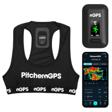 PitcheroGPS Player Bundle Sports Activity Tracker, GPS Sports Tracker Vest and 12Month Subscription Included, Football Training & Fitness Accessories