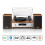 HiFi stereo systém s gramofónom, Bluetooth a DAB+ rádiom 3