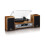 HiFi stereo systém s gramofónom, Bluetooth a DAB+ rádiom 4