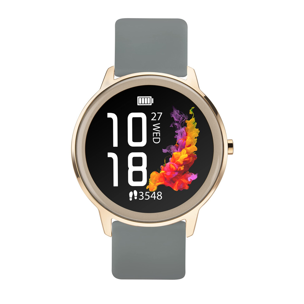 Sekonda Flex Womens Smart Watch with Heart Rate and Sleep Monitor, Daily Activity, Sports, Music, Weather and Message Functions with Silicone Strap,-image-OPC-PJQGJYX-NEW