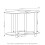 Furinno No Tools Modern Oval Side Table, Engineered Wood, White/Virgin White, 1-Pack 3