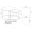 Seconique Seconique Dallas Round Coffee Table Set in Marble/Gold Effect 3