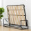 Wallbedking - Murphy Bed - Classic Horizontal Wall bed - Fold Up - Space Saving Folding Bed Frame - Pull Down (190cm x 120 cm) 1
