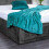 SANA SLEEP Upholstered Bed | Ottoman Frame Grey Plush Fabric With Storage (4FT6 Double) 5